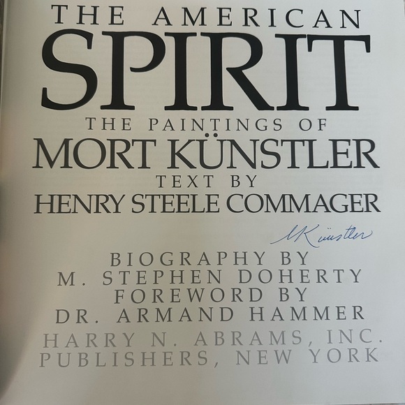 The American Spirit by Mort Künstler SIGNED COPY - Picture 4 of 8